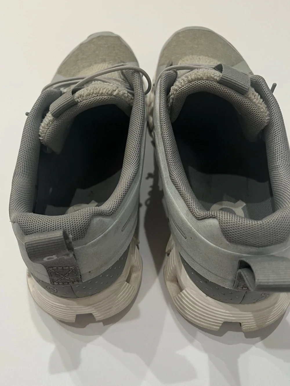 On Running Gray Cloud Terry Performance Sneaker Sz. 9